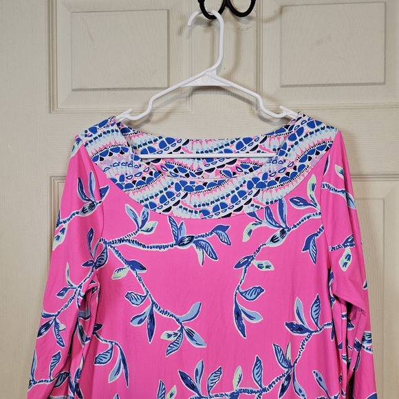 Lilly Pulitzer Carabella ChillyLilly Maxi Midi Elephant Palm Tree Tropical Dress - Picture 5 of 9
